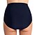 cheap Wetsuits &amp; Diving Suits-Women&#039;s High Waisted Bikini Bottom Nylon Elastane Bottoms Quick Dry Breathable Swimming Surfing Water Sports Solid Colored Summer / Stretchy