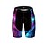 cheap Men&#039;s Clothing Sets-21Grams Women&#039;s Short Sleeve Cycling Jersey with Shorts Summer Nylon Polyester Blue Gradient Lion Funny Bike Clothing Suit 3D Pad Ultraviolet Resistant Quick Dry Breathable Reflective Strips Sports