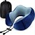 cheap Travel Comfort-Travel Pillow Memory Foam Neck Pillow Head Support Soft Pillow for Sleeping Rest Airplane Travel Comfortable and Lightweight Improved Support
