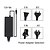 abordables Tiras de Luces LED-tira de luces led 4x5m rgb luces tiktok 5050 10mm 30 leds metros 44key controlador de infrarrojos y conector de cable de 1x1 a 4 con 10 piezas de línea de conexión dc12v 140w