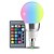 cheap LED Smart Bulbs-5pcs Christmas Party Decorative E27 E14 RGBW LED Light Bulb 5W 16 Color Changing Magic Dimmable Globe Lamp With 24 Key Controller 85-265V