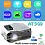 cheap Projectors-Mini Projector AT500 WIFI Android Projector Full HD Projector 1280*720 Support 1080P 7500lumens Portable Home Cinema Proyector Beamer for Android WiFi HDMI VGA AV USB