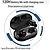 preiswerte Sport-Kopfhörer-CARKIRA C5 Drahtlose Ohrhörer TWS-Kopfhörer Kabellos Stereo Mit Mikrofon Mit Lautstärkeregelung HIFI Mit Ladebox für Sport Fitness