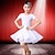 olcso Latin tánc ruházat-Latin tánc Ruha Hullámszerű Lány Edzés Teljesítmény Rövid ujjú Természetes Spandex