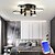 cheap Dimmable Ceiling Lights-65 cm Dimmable  Cluster Design Circle Design Flush Mount Lights Metal Basic Painted Finishes Nature Inspired  Nordic Style 220-240V