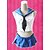 billige Anime-kostymer-Inspirert av Kollection Shimakaze Anime  &quot;Cosplay-kostymer&quot; Japansk Drakter Topp Kjole Til Dame