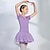cheap Ballet Dancewear-Ballet Dress Bow(s) Cascading Ruffles Ruching Girls&#039; Training Performance Short Sleeve High Spandex Tulle