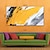 billige Abstrakte malerier-Hang-Painted Oliemaleri Hånd malede Horisontal Abstrakt Moderne Omfatter indre ramme