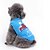 Χαμηλού Κόστους Ρούχα για σκύλους-Γάτα Σκύλος Φανέλα Ρούχα κουταβιών Καρδιά Αστέρια Ρούχα για σκύλους Ρούχα κουταβιών Στολές για σκύλους Λευκό Μπλε Στολές για κορίτσι και αγόρι σκυλί Τερυλίνη XS Τ M L