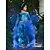 cheap Movie &amp; TV Theme Costumes-Princess Princess Jasmine Cosplay Costume Outfits Girls&#039; Movie Cosplay Cosplay Halloween Blue Top Pants Children&#039;s Day Masquerade Tulle Polyester