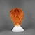baratos Perucas Casam-cosplay traje peruca cosplay peruca shugo chara reto cosplay assimétrico com franja peruca curta laranja cabelo sintético de 14 polegadas masculino anime cosplay laranja