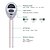 cheap Testers &amp; Detectors-NEW 3 in 1 Round Head Soil Moisture Meter PH Water Acidity Humidity Sunlight Garden Plants Flowers Moist Tester