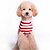 tanie Ubrania dla psów-Kot Psy Sweter Zima Ubrania dla psów Czerwony Kostium Włókna akrylowe Pasek Codzienne XS S M L XL XXL