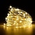 ieftine Fâșii LED-20 m 200 led sârmă de cupru lumini în aer liber lumini cu plug-in usb cu 8 moduri lumini impermeabile telecomandă temporizator Crăciun nuntă ziua de naștere sală de petrecere a familiei