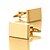 cheap Customized Jewelry-Personalized Customized Men&#039;s Cufflink Set Geometrical Geometric 1pc / pack Golden Rose Gold Black