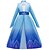 ieftine Costume &amp; Tematică din Filme-DinBasme Rochii Fete Film Cosplay Cosplay Prințesă rochie de vacanță Albastru Rochie Halloween Zuia Copiilor Poliester Bumbac