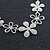 cheap Jewelry Sets-Women&#039;s Crystal Bridal Jewelry Sets Hollow Out Flower Elegant Vintage Earrings Jewelry White / Red For Party Wedding 1 set