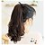 cheap Synthetic Trendy Wigs-Synthetic Wig Curly Middle Part Wig Long Light Brown Dark Brown Black Synthetic Hair 14 inch Women&#039;s Party Women Waterfall Black Brown