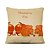 cheap Throw Pillows &amp; Covers-Set of 5 Thanksgiving Linen Square Decorative Throw Pillow Cases Sofa Cushion Covers