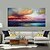 cheap Abstract Paintings-Oil Painting Hand Painted Horizontal Abstract Abstract Landscape Modern Stretched Canvas