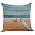 cheap Throw Pillows &amp; Covers-9 pcs Linen Pillow Cover, Summer Beach Casual Modern Square Vintage