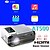 billige Projectors-Mini Projector AT500 WIFI Android Projector Full HD Projector 1280*720 Support 1080P 7500lumens Portable Home Cinema Proyector Beamer for Android WiFi HDMI VGA AV USB