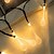 cheap LED String Lights-5m String Lights Outdoor String Lights 20 LEDs Warm White White Christmas New Year‘s Solar Party Decorative Solar Powered