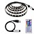 cheap LED Strip Lights-2m 6.6ft LED Strip Light 60 LEDs 5050 SMD Color Changing RGB Waterproof  Home Party Decoration 5V USB Powered