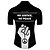 cheap Women&#039;s Cycling Clothing-21Grams Men&#039;s Short Sleeve Cycling Jersey Summer Nylon Polyester Black+White Solid Color Funny Peace &amp; Love Bike Jersey Top Mountain Bike MTB Road Bike Cycling Ultraviolet Resistant Quick Dry