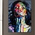 billige MenneskeTryk-vægkunst lærredstryk plakater maleri kunstværk billede portræt skønhed kvinde ansigt boligindretning dekoration rullet lærred uden ramme uindrammet ustrakt