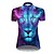 cheap Women&#039;s Cycling Clothing-21Grams® Women&#039;s Short Sleeve Cycling Jersey Summer Nylon Polyester Blue Gradient Lion Funny Bike Jersey Top Mountain Bike MTB Road Bike Cycling Breathable Ultraviolet Resistant Quick Dry Sports