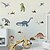 お買い得  飾り用ウォールステッカー-恐竜の壁のステッカーの装飾的な壁のステッカー、PVCの家の装飾の壁のステッカーの壁の装飾/取り外し可能