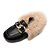 זול נעלי חליפה לגברים-בנות נעליים ללא שרוכים נוחות PU ילדים קטנים (4-7) יומי שחור ורוד חום קיץ
