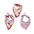 cheap Dog Clothes-Dog Cat Bandanas &amp; Hats Dog Bandana Dog Bibs Scarf Floral Botanical Casual / Sporty Cute Party Sports Dog Clothes Puppy Clothes Dog Outfits Adjustable Purple Red Pink Costume for Girl and Boy Dog