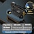 billige TWS True Wireless Headphones-J1 Wireless Earbuds TWS Headphones Bluetooth Earpiece Wireless Stereo Dual Drivers with Charging Box Auto Pairing Smart Touch Control for Mobile Phone