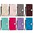 cheap Other Phone Case-Phone Case For Sony Full Body Case Leather Flip Sony Xperia Z5 Xperia XA2 Sony Xperia XZ1 Sony Xperia XA1 Xperia XZ Card Holder Flip Pattern Flower / Floral Glitter Shine PU Leather TPU