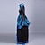 abordables Costumes vintage et anciens-Rococo Victorien Costume Costume de Soirée Bal Masqué Bleu / Noir Vintage Cosplay Taffetas Manches Longues Cloche Longueur Cheville / Fleur