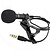 baratos Microfones-Mini microfone 1.45m mini condensador de microfone portátil clip-on lapela lapela mic com fio mikrofo / microfon para telefone para laptop