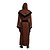 cheap Carnival Costumes-Wizard Cape Pants Cosplay Costume Cloak Adults&#039; Men&#039;s Christmas Halloween Carnival Festival / Holiday Dark Brown Men&#039;s Easy Carnival Costumes Fashion / Top / Top