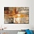 billige Abstrakte malerier-Hang malte oljemaleri Håndmalte Vannrett Abstrakt Pop Kunst Moderne Valset lerret (uten ramme)