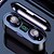 cheap TWS True Wireless Headphones-F9-8 TWS Wireless Earbuds 2000mAh Charging Box Power Bank Automatic Pairing Touch Control Bluetooth5.0 IPX7 Waterproof LED Power Display Stereo True Wireless Headset Mobilephone Holder
