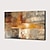 billige Abstrakte malerier-Hang-Painted Oliemaleri Hånd malede Horisontal Abstrakt Popkunst Moderne Uden indre ramme (ingen ramme)