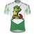 cheap Women&#039;s Cycling Clothing-ILPALADINO Men&#039;s Short Sleeve Cycling Jersey Summer Polyester Purple Red Blue Dinosaur Bike Jersey Top Mountain Bike MTB Road Bike Cycling Ultraviolet Resistant Quick Dry Breathable Sports Clothing