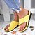 cheap Women&#039;s Sandals-Women&#039;s Sandals Flat Sandals Orthopedic Sandals Bunion Sandals Orthopedic Sandals Daily Solid Colored Wedge Sandals Summer Flat Heel Open Toe Casual PU Loafer Silver Leopard Black