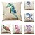 cheap Throw Pillows &amp; Covers-1 Set of 6 Pcs Linen Throw Pillow Covers Animal Print  Decorative Throw Pillow Case Cushion Case for Room Bedroom Room Sofa Chair Car, Panda Print,18 x 18 Inch