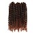 preiswerte Haare häkeln-Häkelhaare Afrikanische Locken Box Zöpfe Schwarz Dunkelbraun Ombre Synthetische Haare Kurz Geflochtenes Haar 3pcs / pack