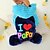 cheap Dog Clothes-Cat Dog Costume Jumpsuit Puppy Clothes Cartoon Tiger Cosplay Holiday Winter Dog Clothes Puppy Clothes Dog Outfits Yellow Blue Pink Costume for Girl and Boy Dog Plush Fabric XXS XS S M L
