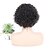 levne Human Hair Capless Wigs-Remy Human Hair Wig Short Jerry Curl Pixie Cut Natural Hot Sale For Black Women Machine Made Brazilian Hair Women&#039;s Natural Black #1B 10 inch 12 inch 14 inch