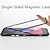 voordelige Samsung-hoesje-enkelzijdig magnetisch telefoonhoesje voor Samsung Galaxy S9 / S9 Plus / S8 Plus magnetische full body-hoesjes Effen hard gehard glas