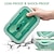 cheap Kitchen Storage-Lunch Box 1.1L Bento Lunch Box Meal Prep for Kids Childrens Adult with Spoon and Fork Durable Heat Resistant Leak-proof Bpa-free and Food-safe Materials